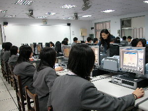 照片：一般電腦教室